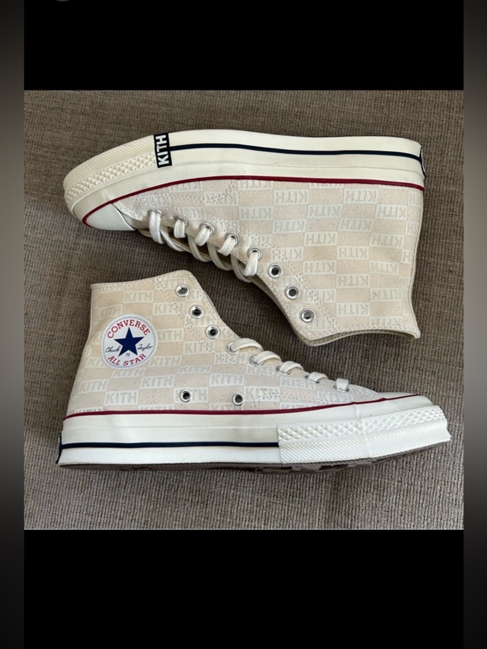 Kith x Converse Cream High-Tops